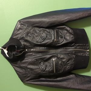 Pleather jacket
